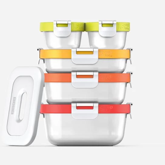 ZOKU 11pc NEAT STACK FOOD STORAGE 1 ZOKU 11pc NEAT STACK FOOD STORAGE