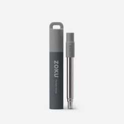 ZOKU REUSABLE POCKET STRAW, ASSORTED