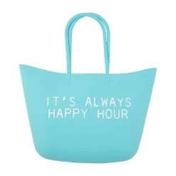 MUDPIE SILICONE COOLER TOTE, ASSORTED BAR & BEVERAGE