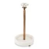 MUDPIE SERVEWARE MARBLE DOORKNOB PAPER TOWEL HOLDER