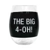 About Face Designs BIG 4-OH WINE GLASS BAR & BEVERAGE