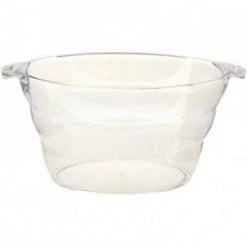 PRODYNE BIG OVAL PARTY TUB CLEAR