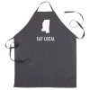 About Face Designs MISSISSIPPI EAT LOCAL APRON LOVE MISSISSIPPI