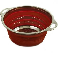 NORPRO SILICONE KNOCKDOWN COLANDER KITCHEN TOOLS