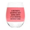 About Face Designs 9 MONTHS WINE GLASS BAR & BEVERAGE