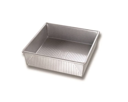 USA PAN, A PREMIER PAN COMPANY 8" SQUARE CAKE PAN BAKING & PASTRY TOOLS 1 USA PAN, A PREMIER PAN COMPANY 8" SQUARE CAKE PAN BAKING & PASTRY TOOLS