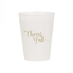 MAD Design CHEERS Y'ALL FROST FLEX CUPS