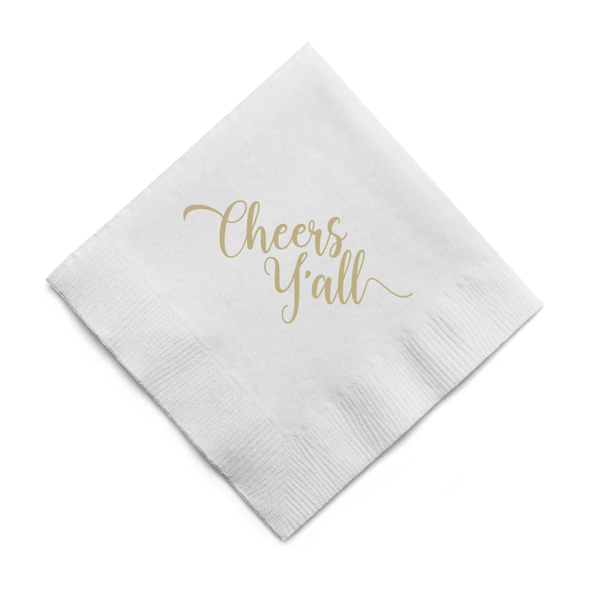 MAD Design PAPER PRODUCTS Cheers Y'all Cocktail Napkins 1 MAD Design PAPER PRODUCTS Cheers Y'all Cocktail Napkins