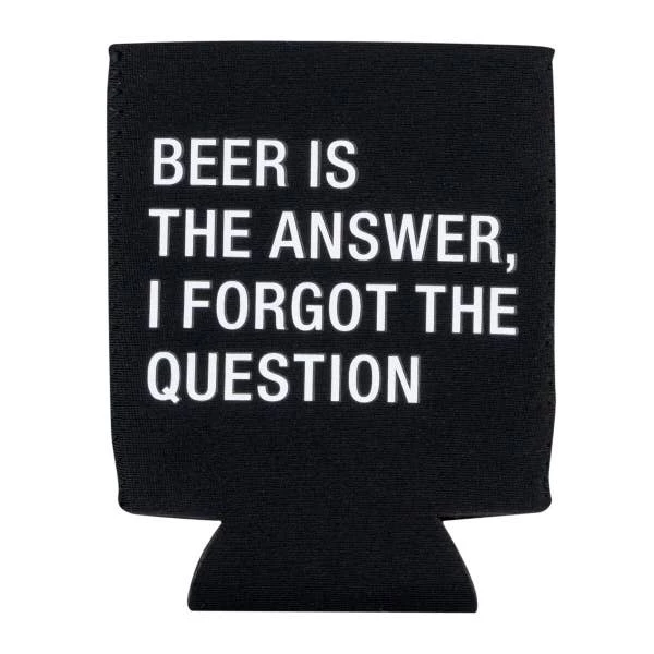 About Face Designs BAR & BEVERAGE BEER IS THE ANSWER KOOZIE 1 About Face Designs BAR & BEVERAGE BEER IS THE ANSWER KOOZIE