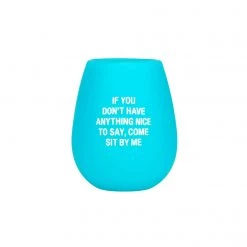About Face Designs SIT BY ME SILICONE WINE CUP BAR & BEVERAGE