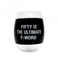About Face Designs ULTIMATE F WORD WINE GLASS BAR & BEVERAGE