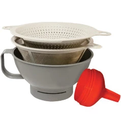 CHEF'S PLANET FILTER FUNNEL SET KITCHEN TOOLS
