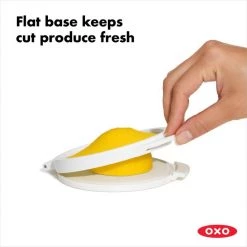 OXO KITCHEN TOOLS CUT AND KEEP SILICONE LEMON SAVER