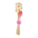 MUDPIE KITCHEN TOOLS PINK FLORAL SPATULA SET