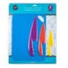 CORE HOME 4 PC KIDS SAFE PLASTIC KNIFE SET