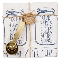 MUDPIE DISH TOWEL AND MEASURING SPOON SET