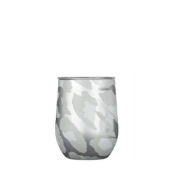CORKCICLE 12oz SNOW LEOPARD STEMLESS