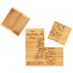 TOTALLY BAMBOO MS PUZZLE COASTERS