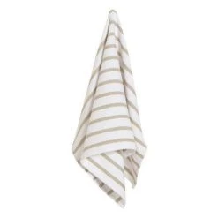 NOW DESIGNS LINENS SANDSTONE BASKETWEAVE KITCHEN TOWEL