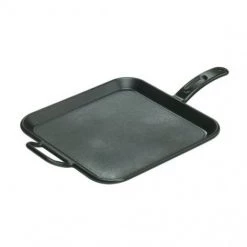 LODGE MANUFACTURING COOKWARE LODGE 12" CAST IRON SQUARE GRIDDLE