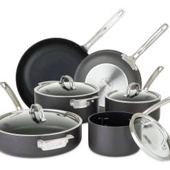 Clipper Corporation VIKING NON-STICK 10 PC SET, HARD ANODIZED