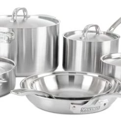 Clipper Corporation VIKING 10PC COOKWARE SET, 5 PLY