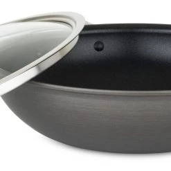 Clipper Corporation VIKING 12" COVERED CHEF’S PAN, HARD ANODIZED