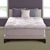 STANDARD TEXTILE ALLUVIAN BEDDING QUEEN FEATHER BED TOPPER