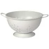 NOW DESIGNS LG COLANDER, MATTE WHITE KITCHEN TOOLS