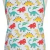 NOW DESIGNS LINENS KIDS DANDY DINOS APRON