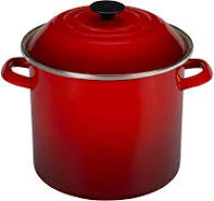 LE CREUSET/SCREWPULL 8 QT STOCKPOT CERISE