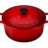 LE CREUSET/SCREWPULL COOKWARE 7.25 QT ROUND DUTCH OVEN CERISE