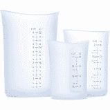 ISI BAKING & PASTRY TOOLS S/3 FLEXIBLE MEASURE CUP