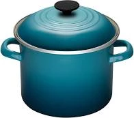 LE CREUSET/SCREWPULL 8 QT STOCK POT CARRIBEAN