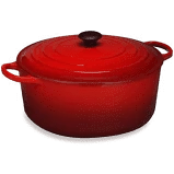 LE CREUSET/SCREWPULL 13.25 QT ROUND DUTCH OVEN CERISE