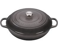 LE CREUSET/SCREWPULL COOKWARE 5 QT BRAISER OYSTER