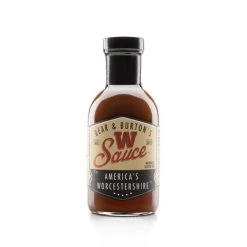 THE W SAUCE FOOD GIFTS BEAR & BURTON'S W SAUCE, WORCESTERSHIRE