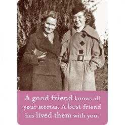 BIELY & SHOAF (SHANNON MARTIN) GIFTS GOOD FRIEND KNOWS MAGNET