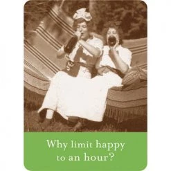 BIELY & SHOAF (SHANNON MARTIN) GIFTS LIMIT HAPPY HOUR MAGNET