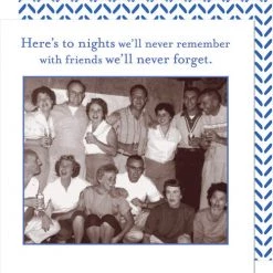 BIELY & SHOAF (SHANNON MARTIN) PAPER PRODUCTS NEVER FORGET NAPKIN