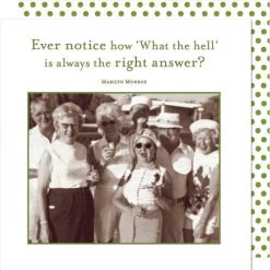 BIELY & SHOAF (SHANNON MARTIN) PAPER PRODUCTS WHAT THE HELL NAPKIN