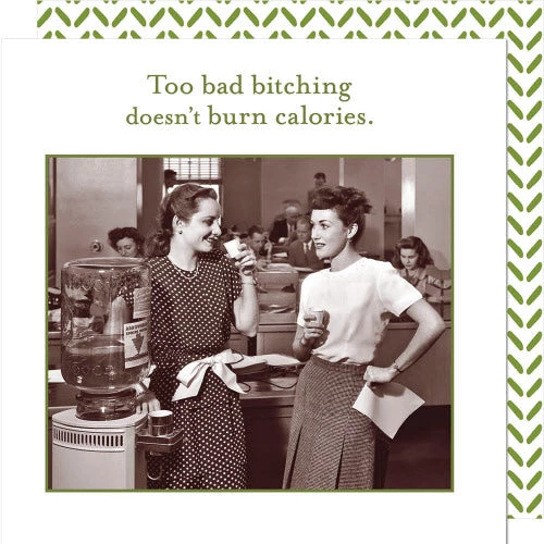 BIELY & SHOAF (SHANNON MARTIN) PAPER PRODUCTS BURN CALORIES NAPKIN 1 BIELY & SHOAF (SHANNON MARTIN) PAPER PRODUCTS BURN CALORIES NAPKIN