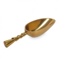 INDIA HANDICRAFTS SERVEWARE GILDED ICE SCOOP