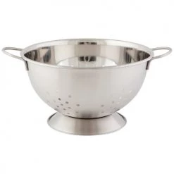 NOW DESIGNS LG COLANDER, SILVER