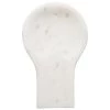 NOW DESIGNS SERVEWARE WHITE MARBLE SPOON REST