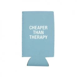 About Face Designs CHEAPER THAN THERAPY SLIM KOOZIE BAR & BEVERAGE