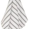 NOW DESIGNS LINENS GRAY BASKETWEAVE KITCHEN TOWEL